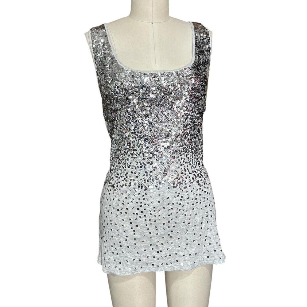 Say-what Women's Silver and Grey Vest